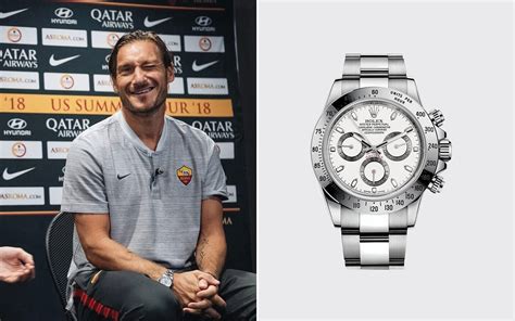 collezione rolex totti|francesco totti italia.